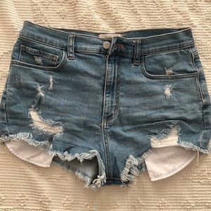 VS Pink Denim Shorts